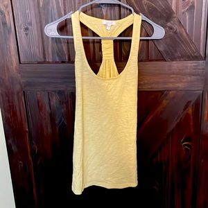 Delia’s Light Yellow Tank Top